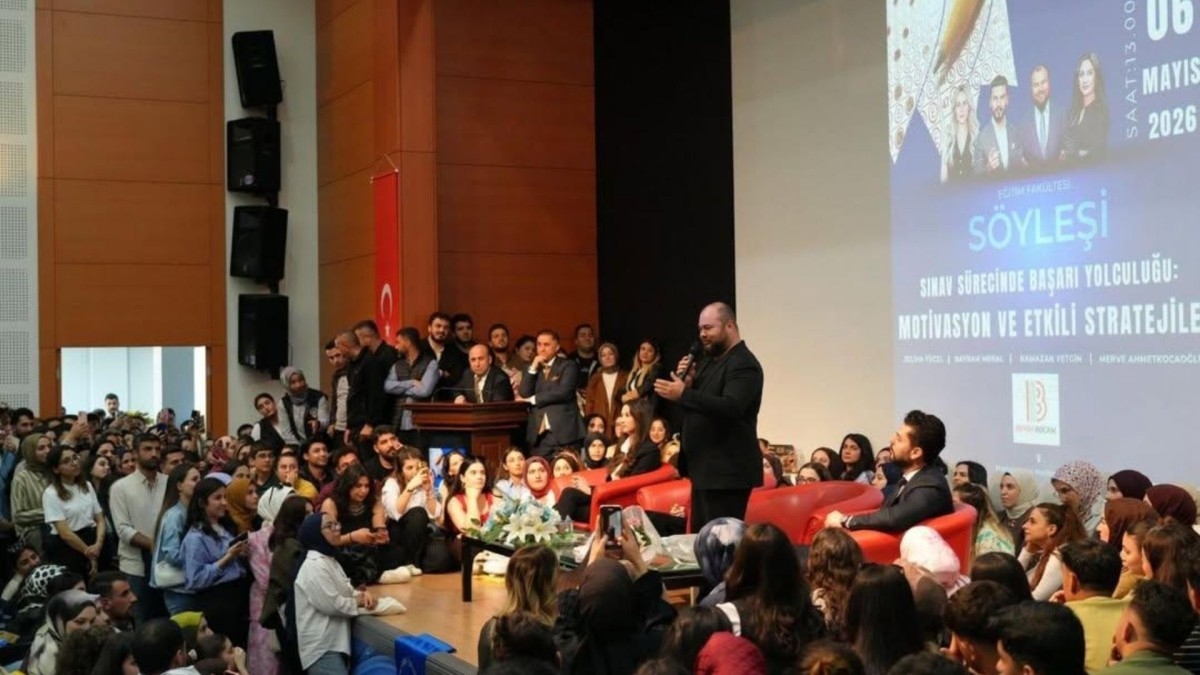 Adıyaman Üniversitesi’nde ‘Sınav Sürecinde Başarı Yolculuğu’ söyleşisine yoğun ilgi  - Videolu Haber